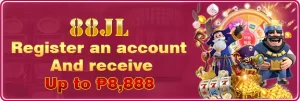 88JL - REGISTER AN ACCOUNT & RECEIVE UP TO PHP 8,888 (1)