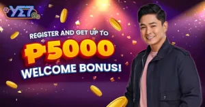 GET 5,000 WELCOME BONUS