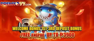 PREMYO77 - WELCOME BONUS 1ST-3RD DEPOSIT BONUS FREE ANGPAO UP TO PHP 3.900