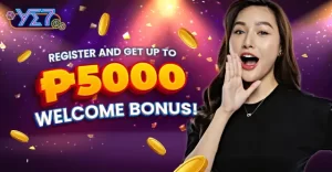 REGISTER & GET UP TO P5,000 WELCOME BONUS!