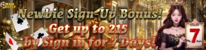 RICH QUEEN - NEWBIE SIGN UP BONUS GET UP TO 215 BY SIGN IN FOR 7 DAYS