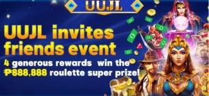 UUJL INVITES FRIENDS TO WIN PHP888,888