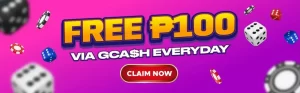 FREE PHP100 VIA GCASH EVERDAY