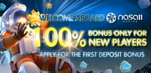 NASA11 - 100% BONUS ONLY FOR NEW PLAYERS