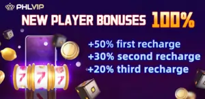 PHLVIP - 100% NEW PLAYERS BONUS