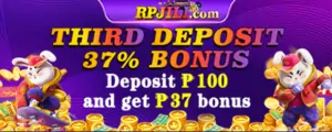 RPJILI - THIRD DEPOSIT 37% BONUS